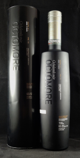 Octomore, Edition 01,1, Progressive Hebridean Distillers, Strictly limited release, Launch edition: 1143, 63,5%