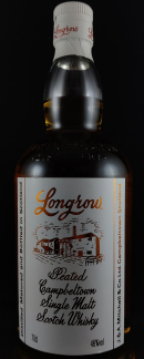 Longrow, Peated Campbeltown Single Malt. Springbank Distillery, 46abv.